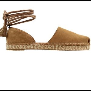 TOMS Katalina Toffee Suede Espadrilles